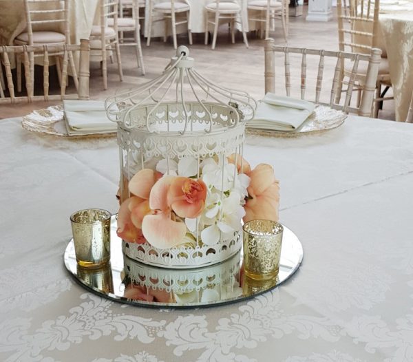 ivory birdcage