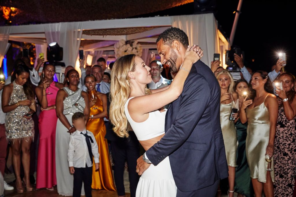 rio ferdinand wedding first dance