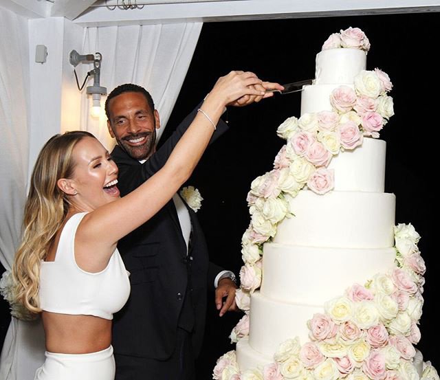 rio ferdinand wedding cake in turkey