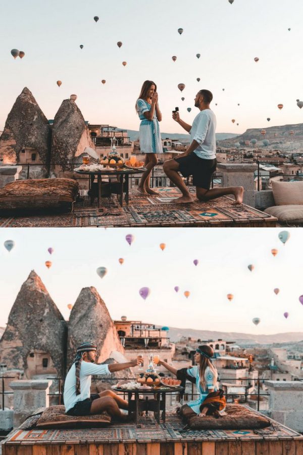proposal hot air balloon