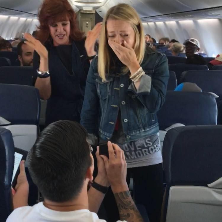 proposal wedding plane idea