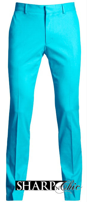 chris brown sky blue trousers