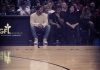 Drake looks smooth courtside in Kanye West dranke courtside