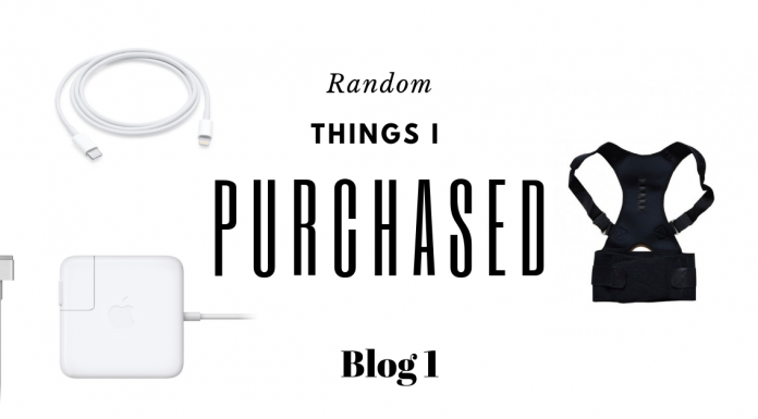 Random Things I Purchased This month thing I purchased random